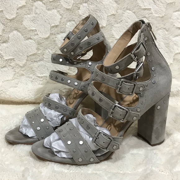 Sam Edelman York Studded Strappy Heels - Picture 5 of 8